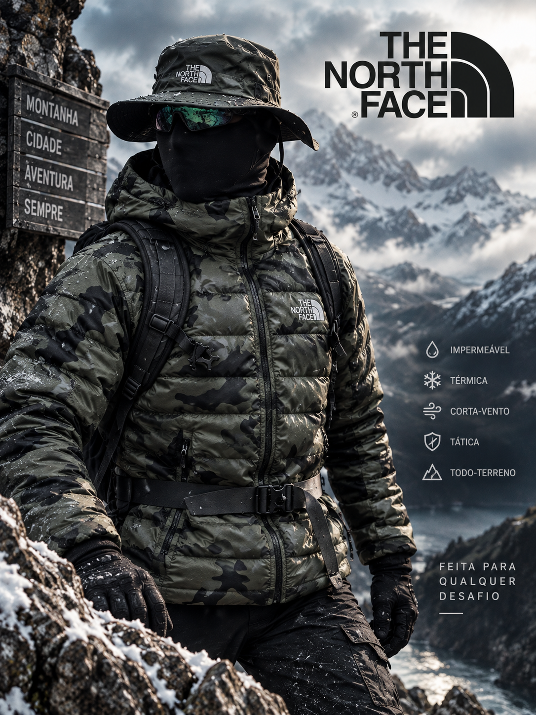 THE NORTH FACE® TITAN CAMO | Edición de Resistencia Extrema